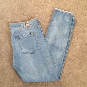Skargorn Light Blue Skinny Jeans